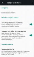 Menedera urzdze Android - ustawienia Androida