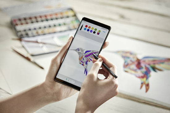 Samsung Galaxy Note 8 - rysik S Pen
