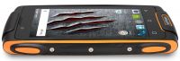 myPhone Hammer AXE M LTE - widok z gry (pomaraczowy)