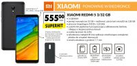 Xiaomi Redmi 5 3/32 GB w Biedronce za 555 z