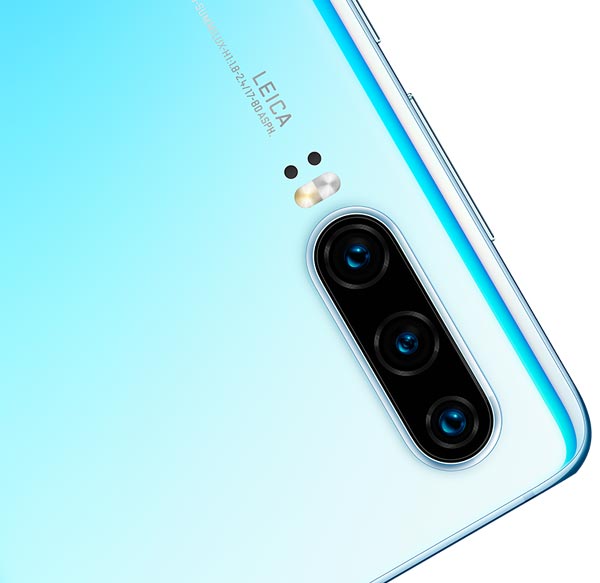 Smartfon HUAWEI P30 - aparat