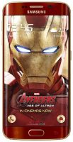 Smartfon Galaxy S6 edge Iron Man Limited Edition - widok z przodu