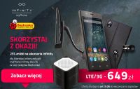 25% zniki na akcesoria INFINITY 3G/LTE