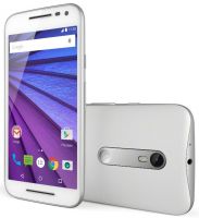 Smartfon Motorola Moto G (3 Gen.) - widok z przodu i tyu