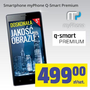 Smartfon myPhone Q-Smart Premium w Biedronce za 499 zł
