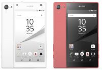 Smartfon Sony Xperia Z5 Compact - kolor biay i koralowy