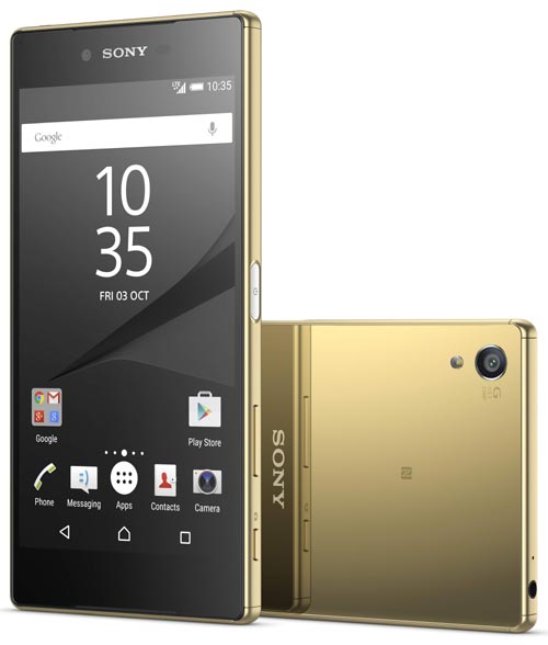 Smartfon Sony Xperia Z5 Premium - kolor zoty