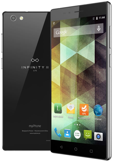 Infinity II LTE - widok z przodu i tyłu