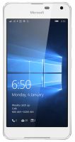 Smartfon Microsoft Lumia 650 - widok z przodu