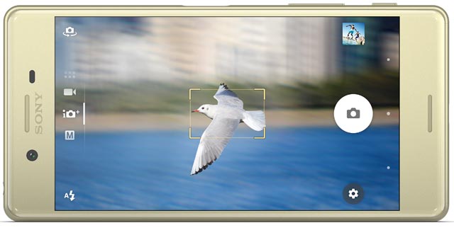 Smartfon Sony Xperia X - hybrydowy autofocus z funkcj przewidywania