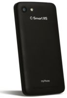 Smartfon myPhone C-Smart III S - widok z tyu (czarny)