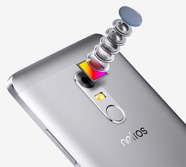 Smartfony Neffos X1 - tylna kamera