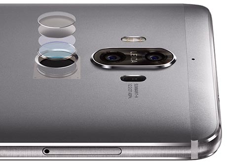 Smartfon Huawei Mate 9 - podwójny aparat