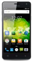 Smartfon myPhone Prime Plus - widok z przodu (czarny)